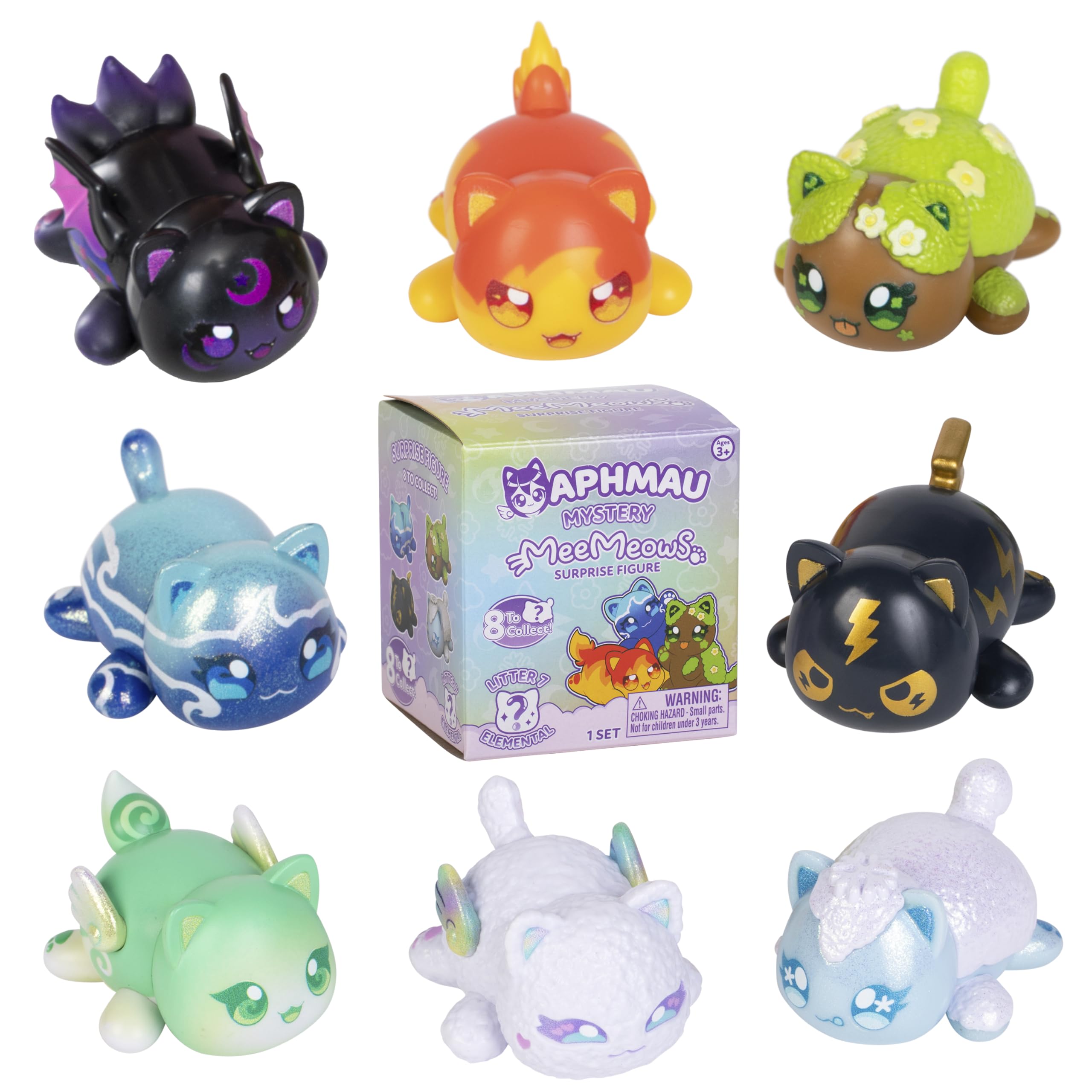 Aphmau MeeMeow Mystery Figures – Series 7; Blind Box, 2.5 inches